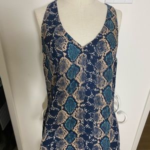Guess snakeskin print blouse